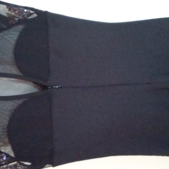 Windsor black sequin bodycon midi dress for women size xsmall - Picture 10 of 10